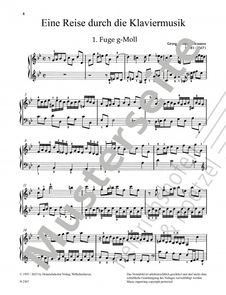 Eine Reise durch die Klaviermusik