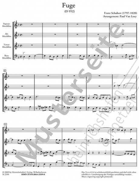 Fuge D 952