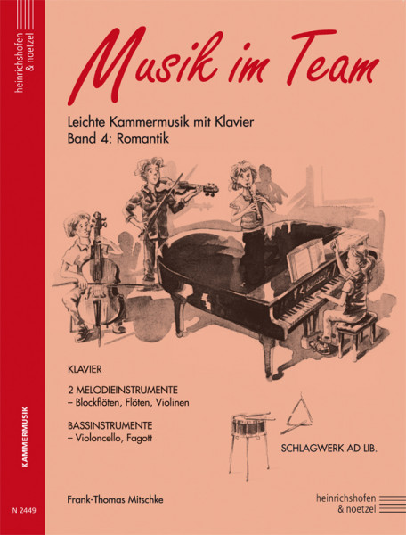 Music in a team - romanticism | volume 4 | score & parts