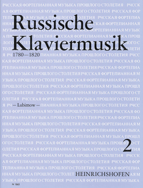 Russische Klaviermusik aus der Zeit 1780–1820