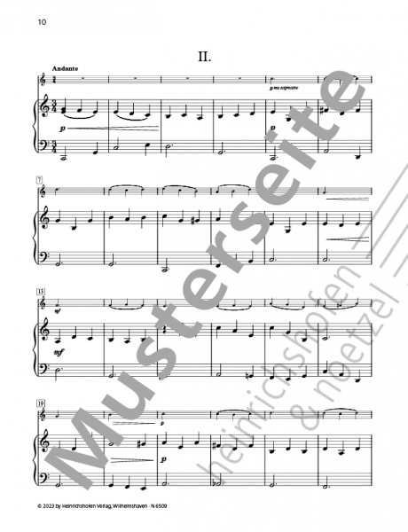 Concertino in G major op. 11 | Ferdinand Küchler | Heinrichshofen publishing house