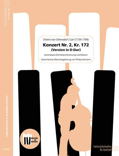 Concerto No. 2, Kr. 172 (version in D major) | Carl Ditters von Dittersdorf | Heinrichshofen publishing house