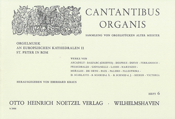 Cantantibus organis, volume 6