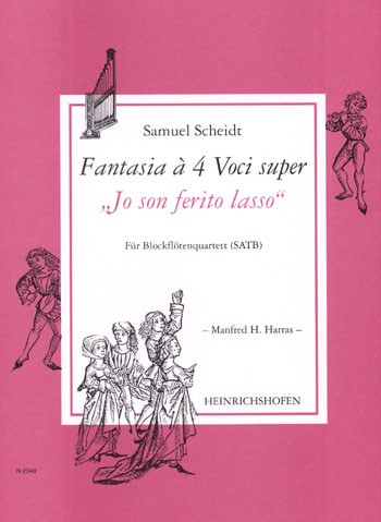 Fantasia à 4 Voci super "Jo son ferito lasso"