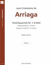 Streichquartett Nr. 1 d-Moll