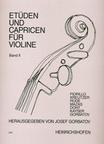 Etüden und Capricen, Bd 2