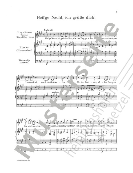 Fröhliche Weihnacht überall | Leopold J. Beer | Heinrichshofen Verlag