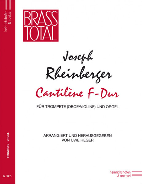 Cantilène F - Dur, op.148,2 | Joseph Rheinberger | Heinrichshofen Verlag