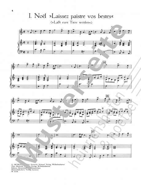 Noëls - Altfranzösiche Weihnachtstänze, Heft 1