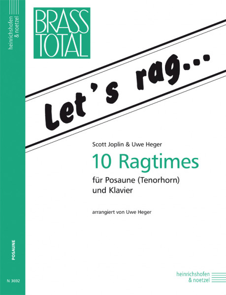 Let's rag | Scott Joplin, Uwe Heger | Heinrichshofen publishing house Let's rag | Scott Joplin, Uwe Heger | Heinrichshofen publishing house