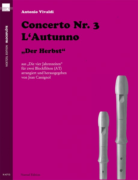 Concerto Nr. 3 L'Autunno "Der Herbst"