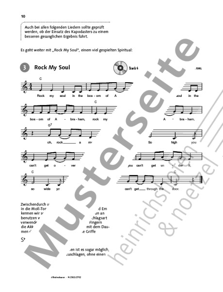 Fridolin - Liedbegleitung zur Gitarrenschule | Hans Joachim Teschner | Heinrichshofen Verlag