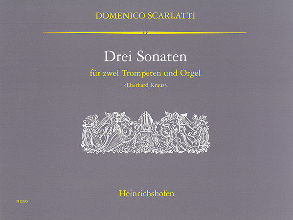 3 Sonatas | Domenico Scarlatti | Heinrichshofen publishing house