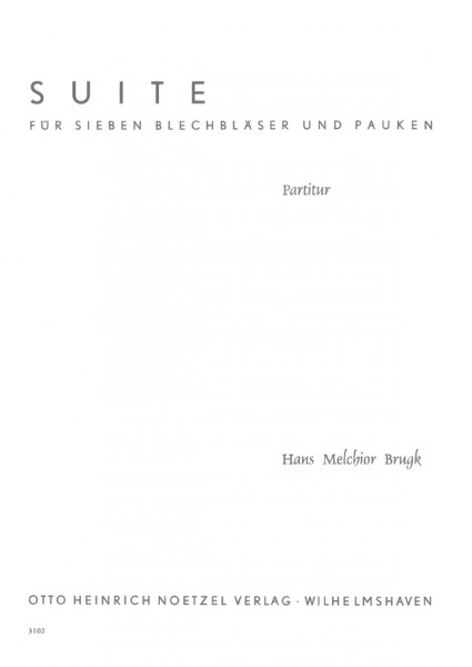 Suite für 7 Blechbläser und Pauken
