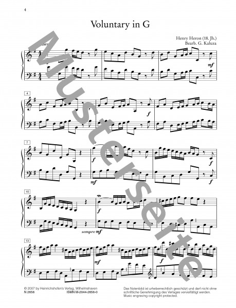 Old English Organ Music