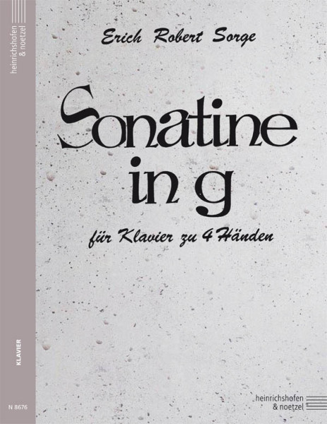 Sonatine in g für Klavier zu 4 Händen