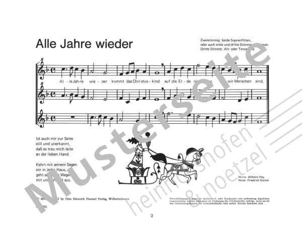 Christmas carols – Primer | Peter Heilbut | Heinrichshofen publishing house