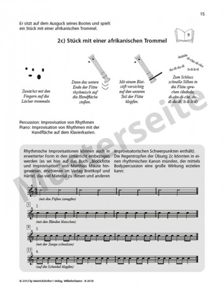 Oskar und Lisa – Blockflötenabenteuer in der Schule