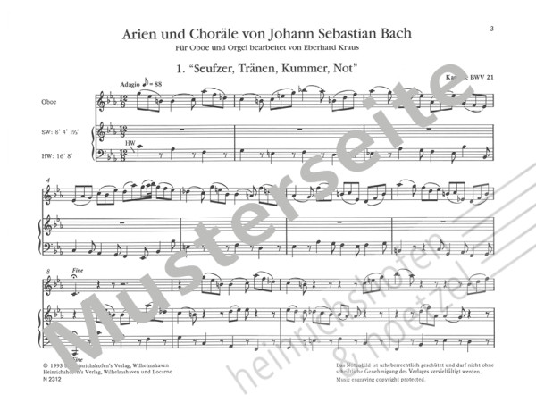 Arias and chorales