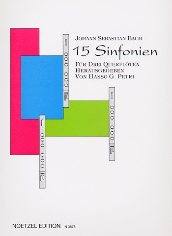 15 Sinfonien für 3 Querflöten