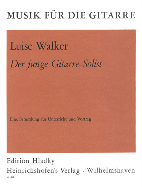 Der junge Gitarre-Solist | Luise Walker | Heinrichshofen Verlag