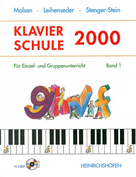 Klavierschule 2000, Band 1 mit CD