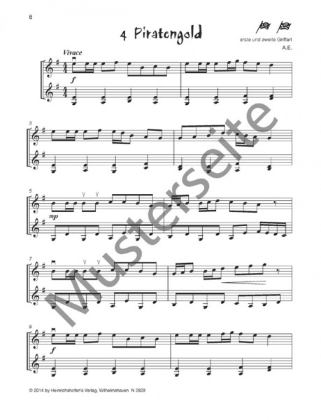 Piratenlieder mit Susi und Eddi | Anja Elsholz | Heinrichshofen Verlag