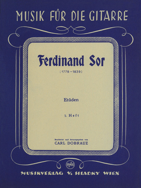 Etüden, Heft 5 | Fernando Sor | Heinrichshofen Verlag