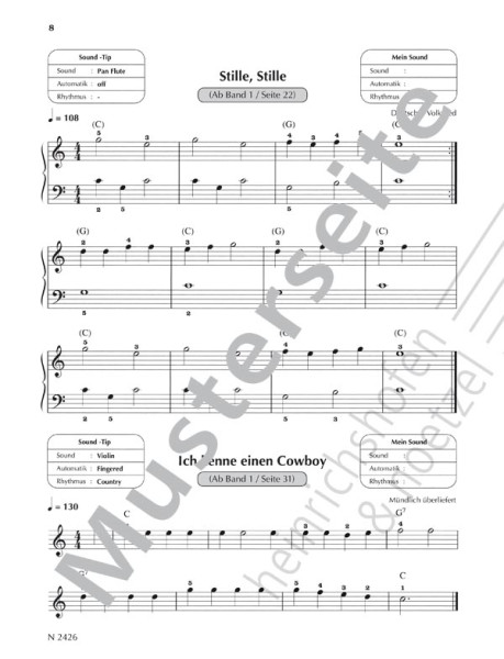 Keyboard-Spielbuch | Swoboda | Lipport