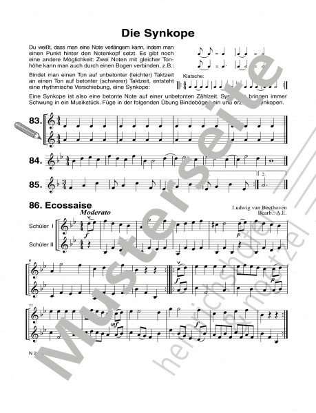 Susi and Eddi violin school | volume 3 | Anja Elsholz | Heinrichshofen publishing house