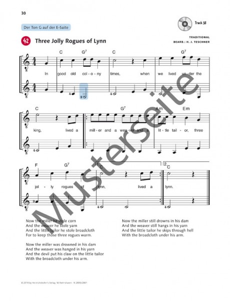 Fridolins Gitarren-Coach (mit CD) | Hans Joachim Teschner | Heinrichshofen Verlag