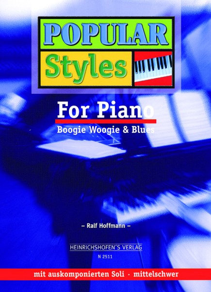 Popular Styles For Piano, Bd 1
