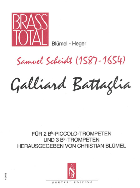 Galliard Battaglia | Samuel Scheidt | Heinrichshofen publishing house Galliard Battaglia | Samuel Scheidt | Heinrichshofen publishing house