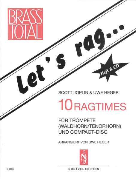 Let's rag | Scott Joplin, Uwe Heger | Heinrichshofen Verlag