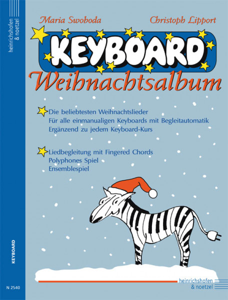 Keyboard Christmas album | Maria Swoboda | Christoph Lipport | Heinrichshofen publishing house