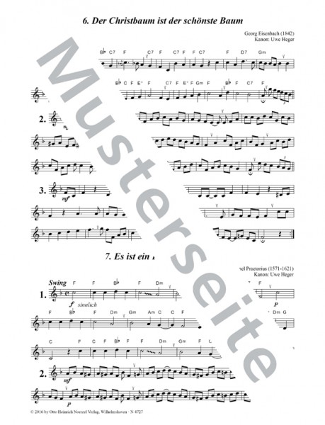 Weihnachtliche Straßenmusik (Sopran- | Tenorblockflöten)