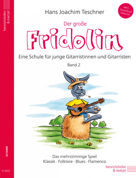 The Great Fridolin, Volume 2 incl. MP3 downloads | Hans Joachim Teschner | Heinrichshofen publishing house