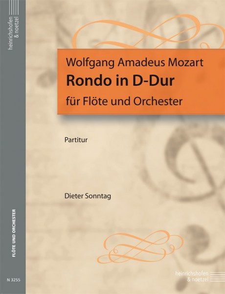 Rondo D-Dur für Flöte und Orchester