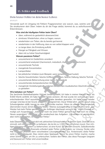 Learning to love practising | Bart Spanhove | Heinrichshofen publishing house