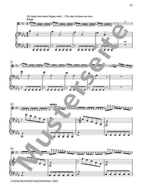 L'Estate (The summer), op.8,Nr.2,RV 315 | Antonio Vivaldi | Heinrichshofen publishing house