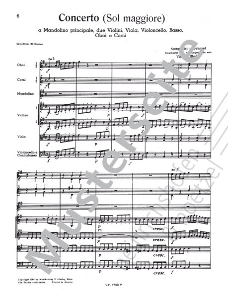 Concerto Sol maggiore