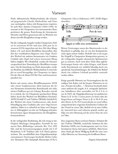 Noël 1694 | Marc Antoine Charpentier | Heinrichshofen publishing house