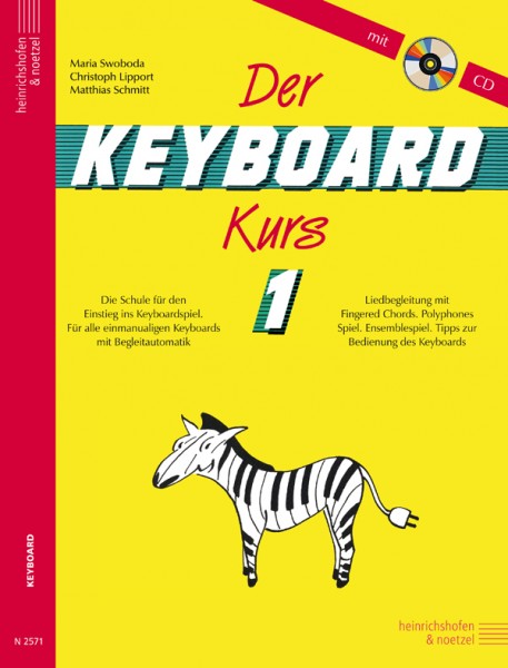 Der Keyboard-Kurs , Band 1 mit CD
