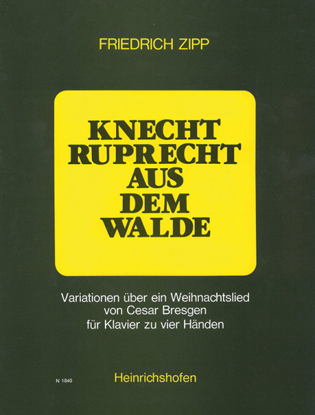 Knecht Ruprecht aus dem Walde | Cesar Bresgen | Heinrichshofen Verlag