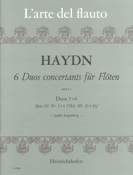 6 Duos concertants | Opus 101 No 5 + 6 | Joseph Haydn | Heinrichshofen publishing house