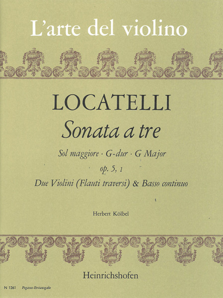 Sonata a tre | Locatelli | Heinrichshofen publishing house