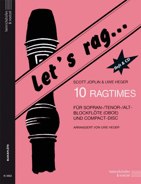 Let's rag... 10 Ragtimes | Scott Joplin, Uwe Heger | Heinrichshofen publishing house