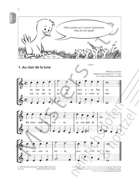 Flötenvogel's playground | Susanne Theisen-Canibol | Heinrichshofen publishing house