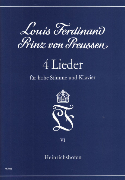 4 Lieder für hohe Stimme und Klavier