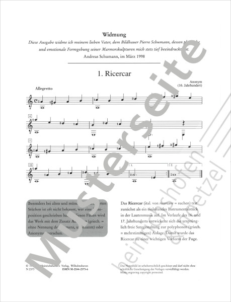 Easy pieces for guitar | Andreas Schumann | Heinrichshofen Verlag